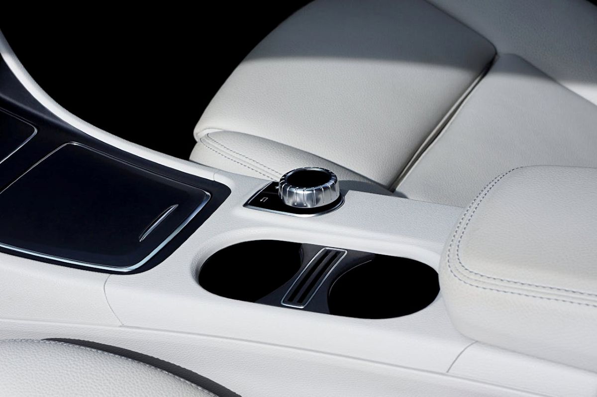 Interior do carro após higienização